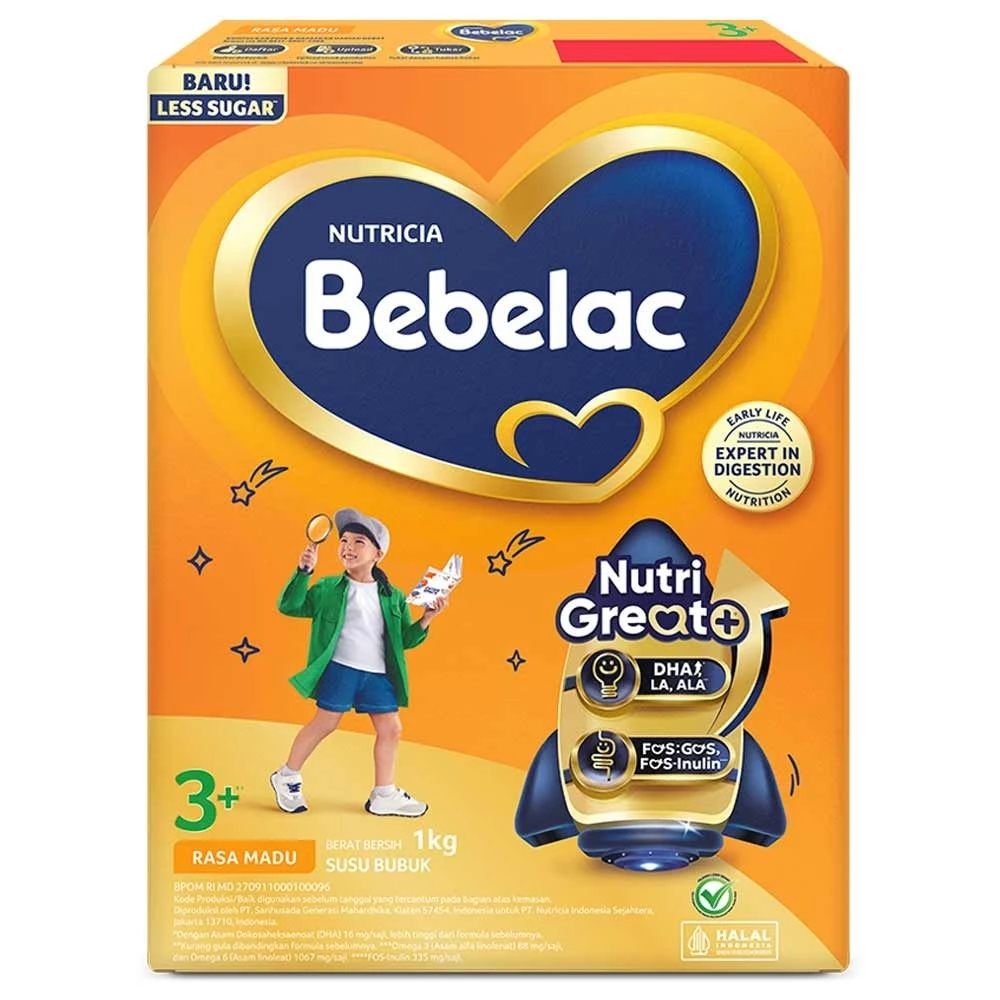 Bebelac 3+ Rasa Madu 1kg
