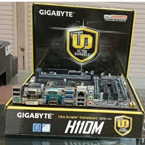 MONTHERBOARD GIGABYTE H110M-D3H DDR4 SLOT RAM 4 LGA 1151