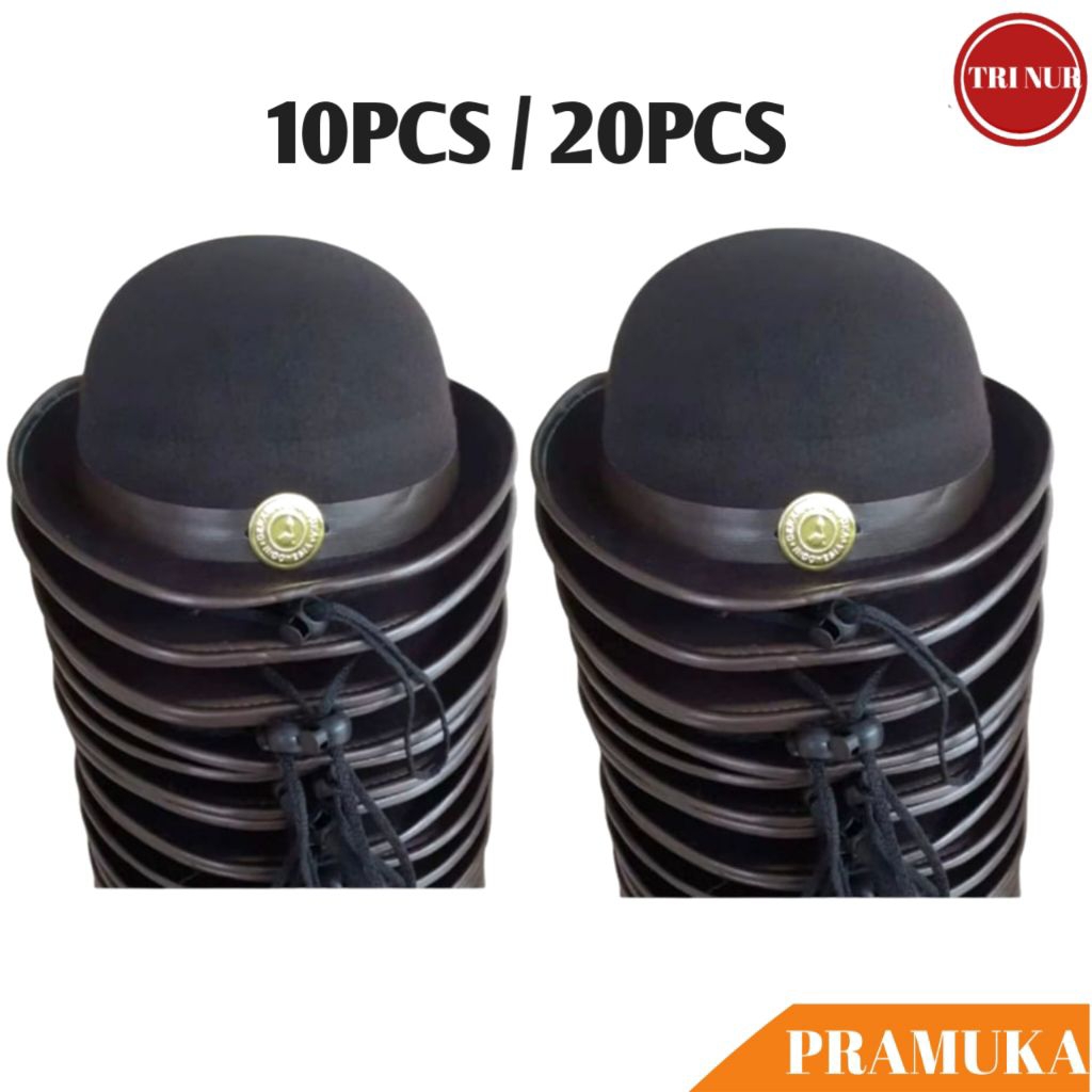 Grosir (20pcs) Topi Boni Laken Pramuka - Topi Boni Laken Pramuka