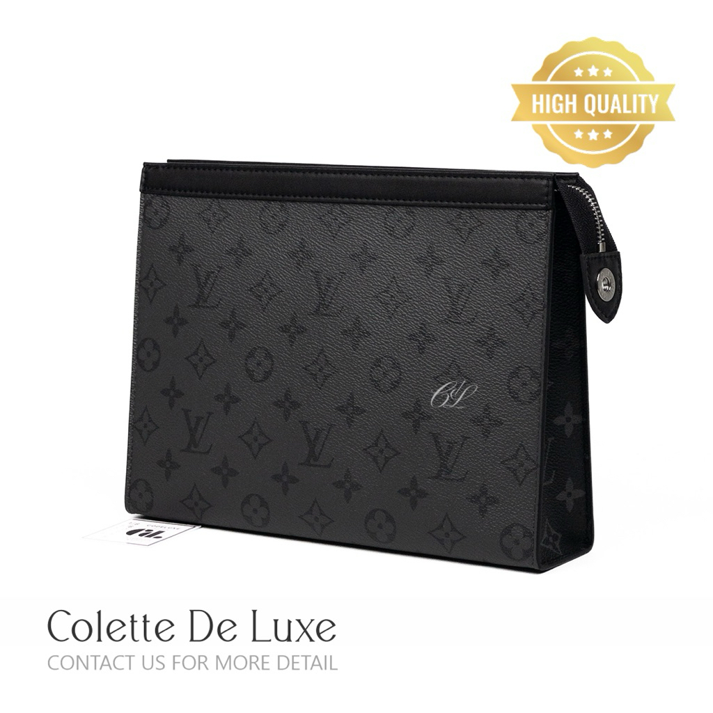 Pochette Voyage MM Monogram Canvas Eclipse Reverse SHW