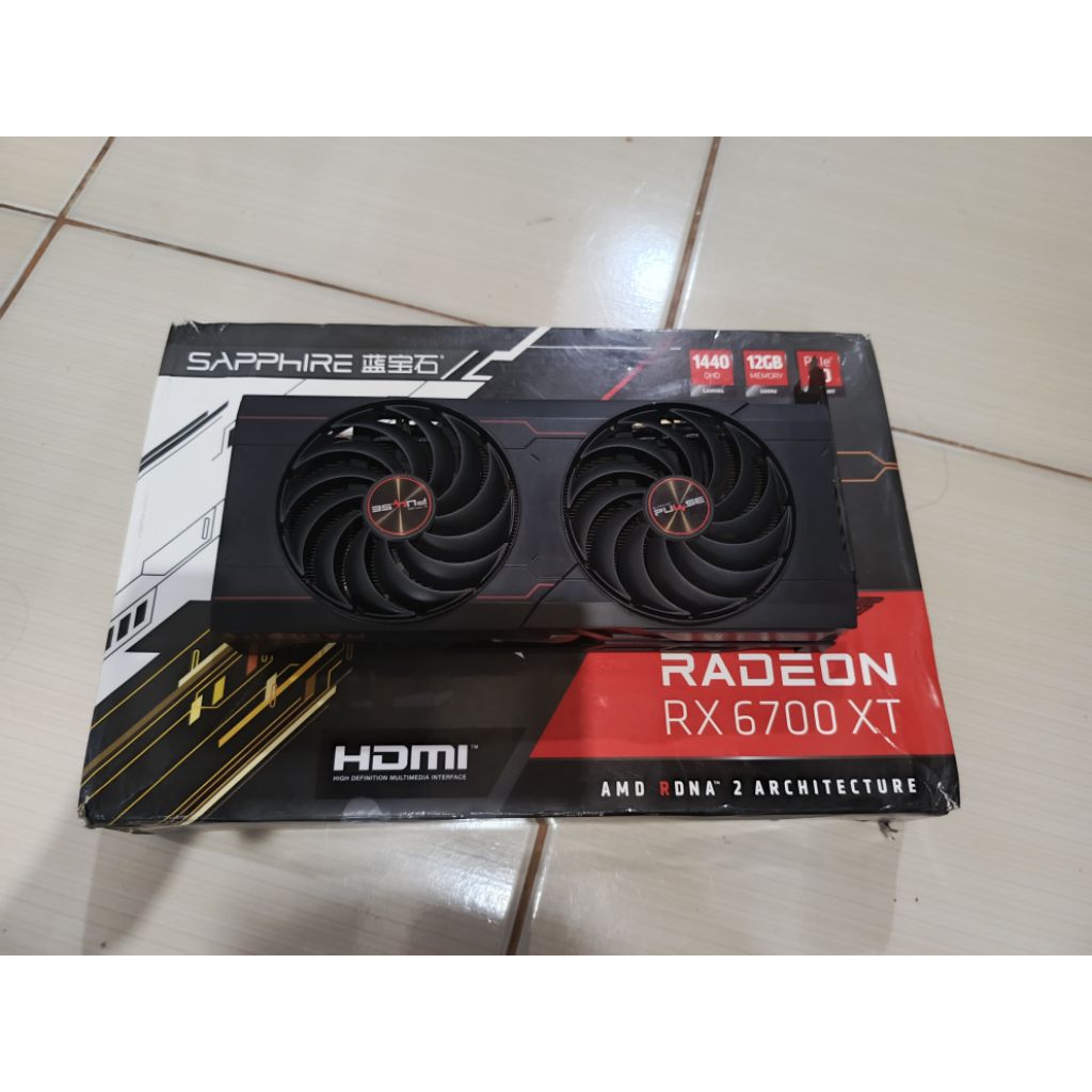 saphire rx6700xt 12gb