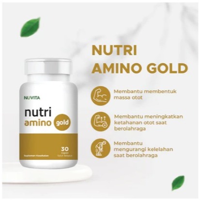 Nuvita Nutri Amino Gold - 30 Kaplet