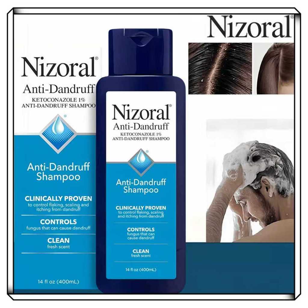 NIZORAL Anti-Dandruff Shampoo 200ml/Dandruff Control /Anti Itchy Scalp/Anti-Dandruff & Itchy Scalp S