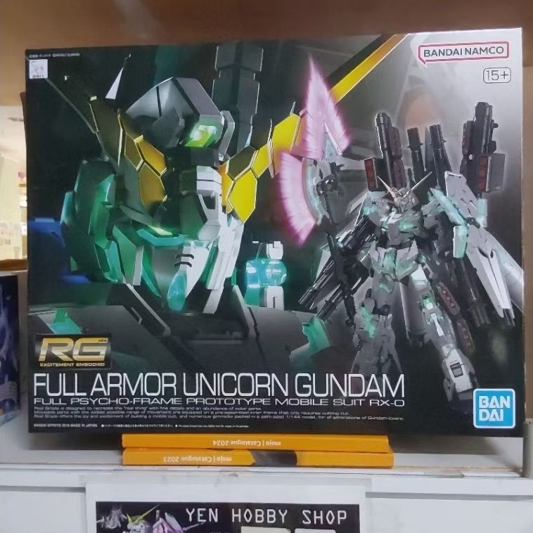 GUNDAM RG 30 FULL ARMOR UNICORN 55586 (ORIGINAL BANDAI)