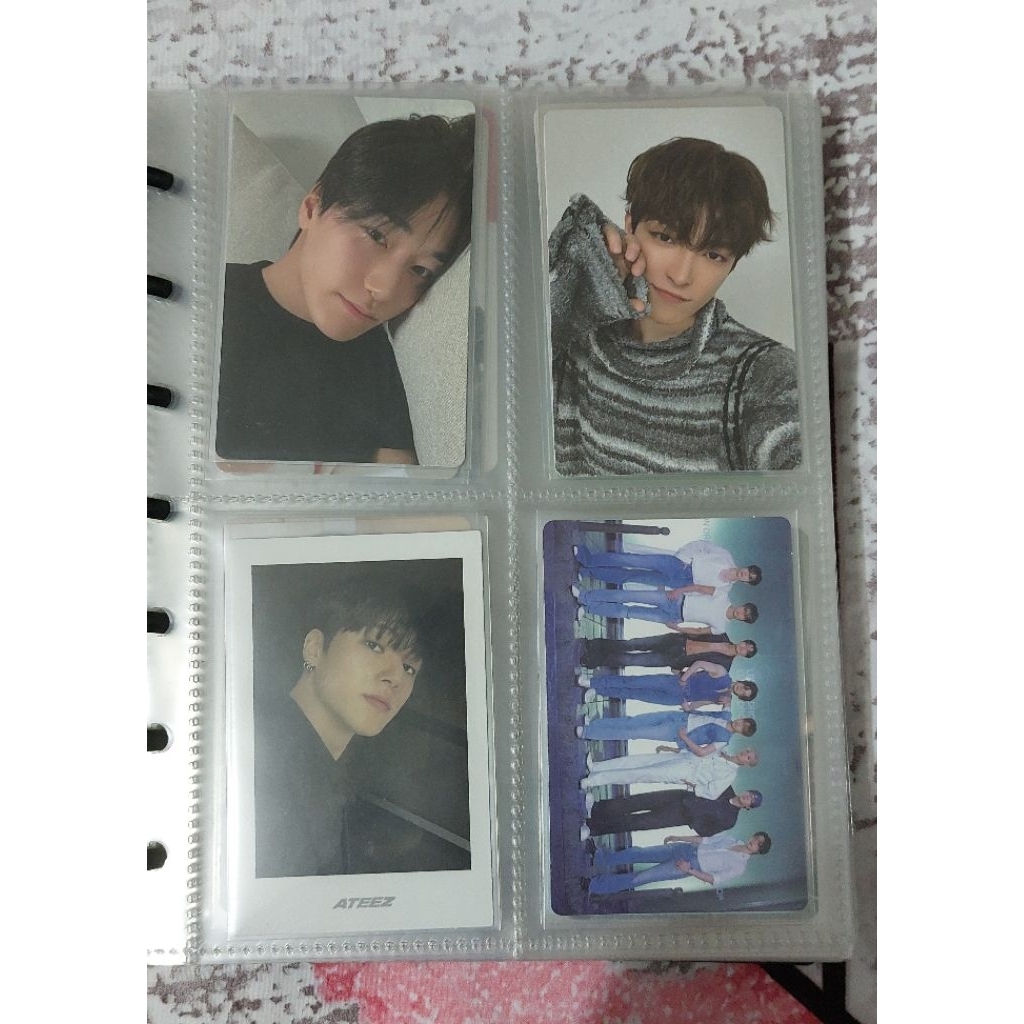 PC ATEEZ OFFICIAL SAN HONGJOONG WOOYOUNG