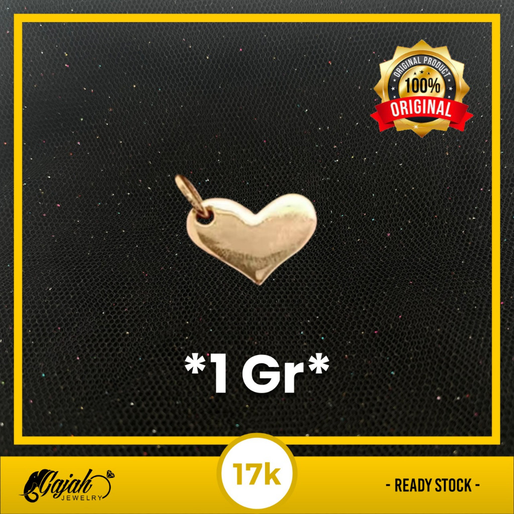 Liontin Emas 17K - Toko Emas Gajah - 1 Gram 5871