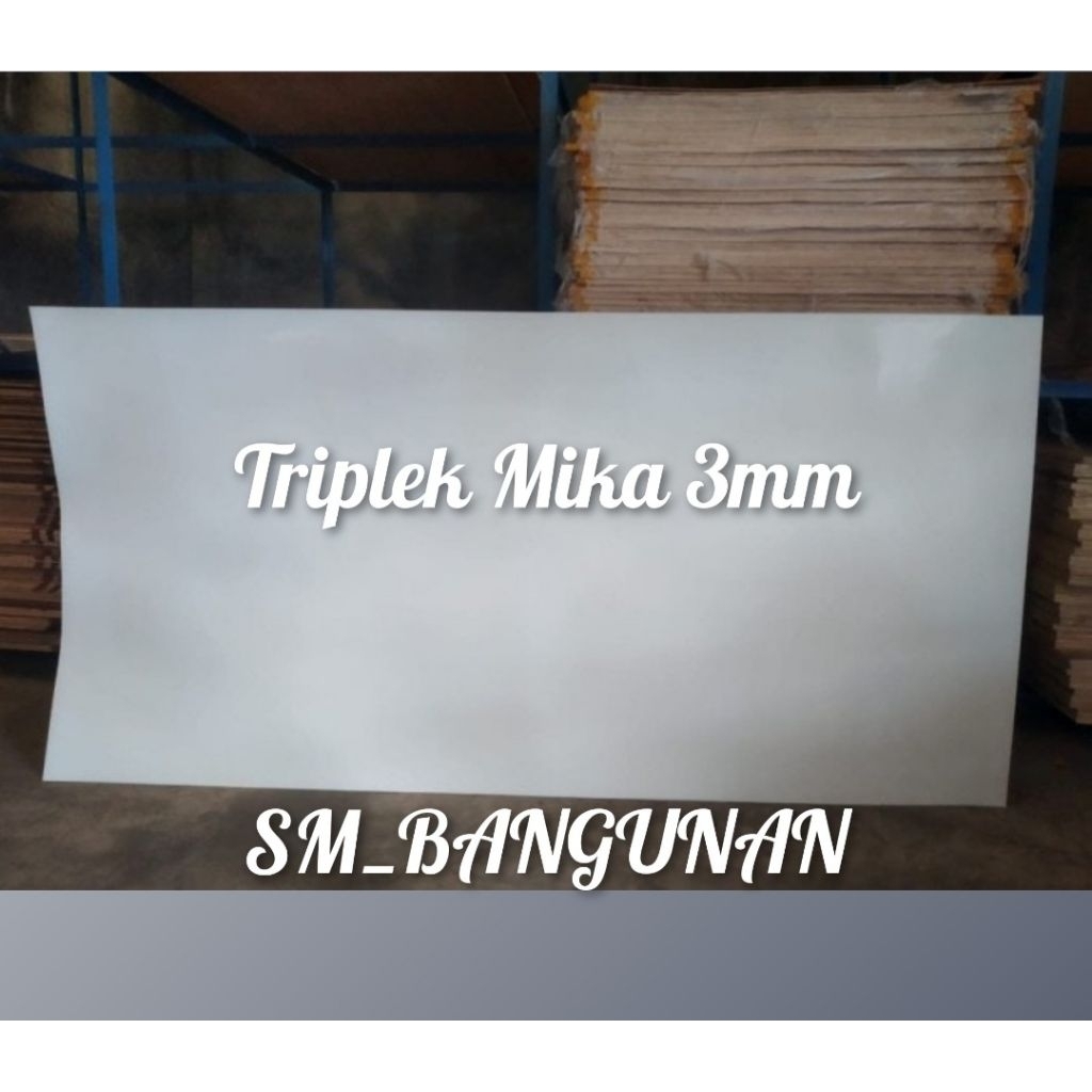 Triplek Mika Bintang 3mm 1.22x2.44m Per Lembar