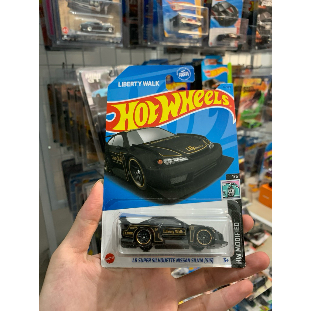 Hotwheels Nissan Silvia S15 LBWK Black