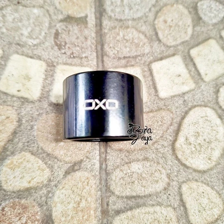 RING FORK SPACER HEADSET / 28.6mm ALLOY HITAM 25mm SPAREPART SEPEDA TERMURAH