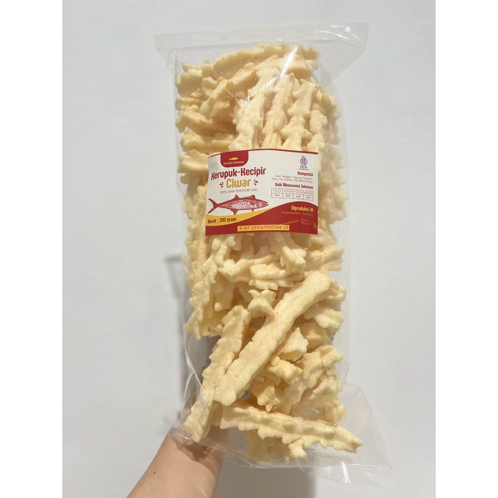 KERUPUK KECIPIR CIWAR - KEMPLANG KECIPIR