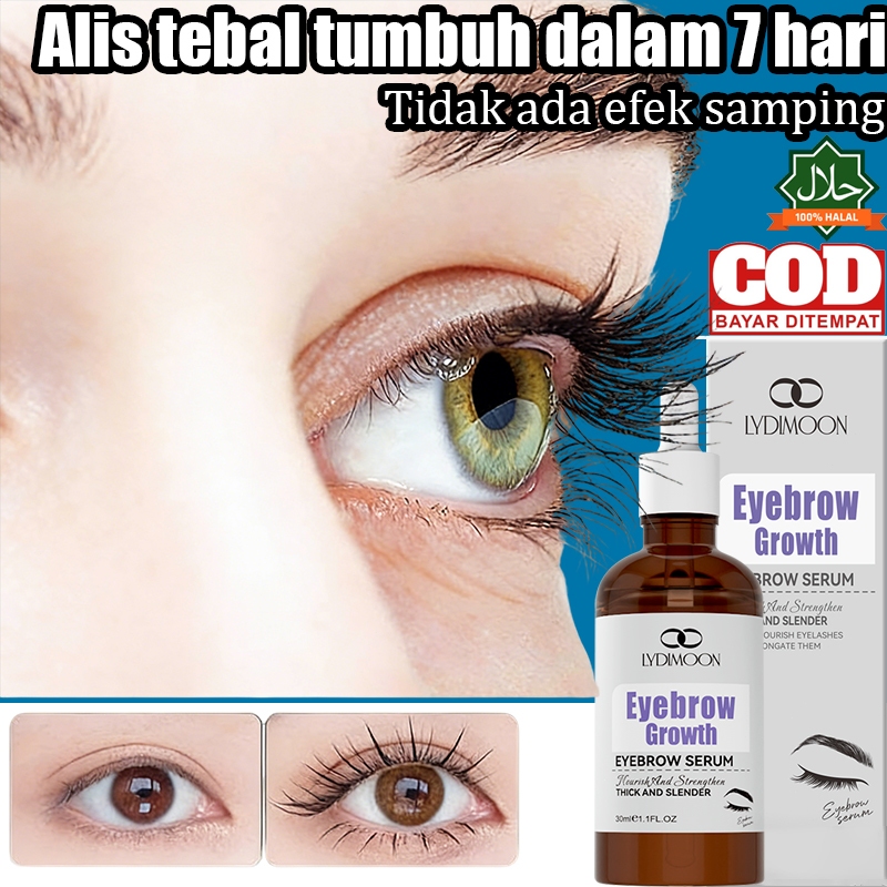 Lydimoon serum penumbuh alis serum penumbuh alis dan bulu mata Serum Alis Tebal Panjang Alami 30ml p