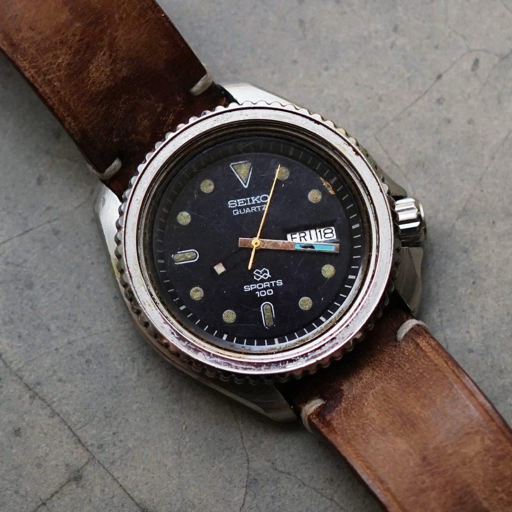 Jam vintage full original Seiko Diver