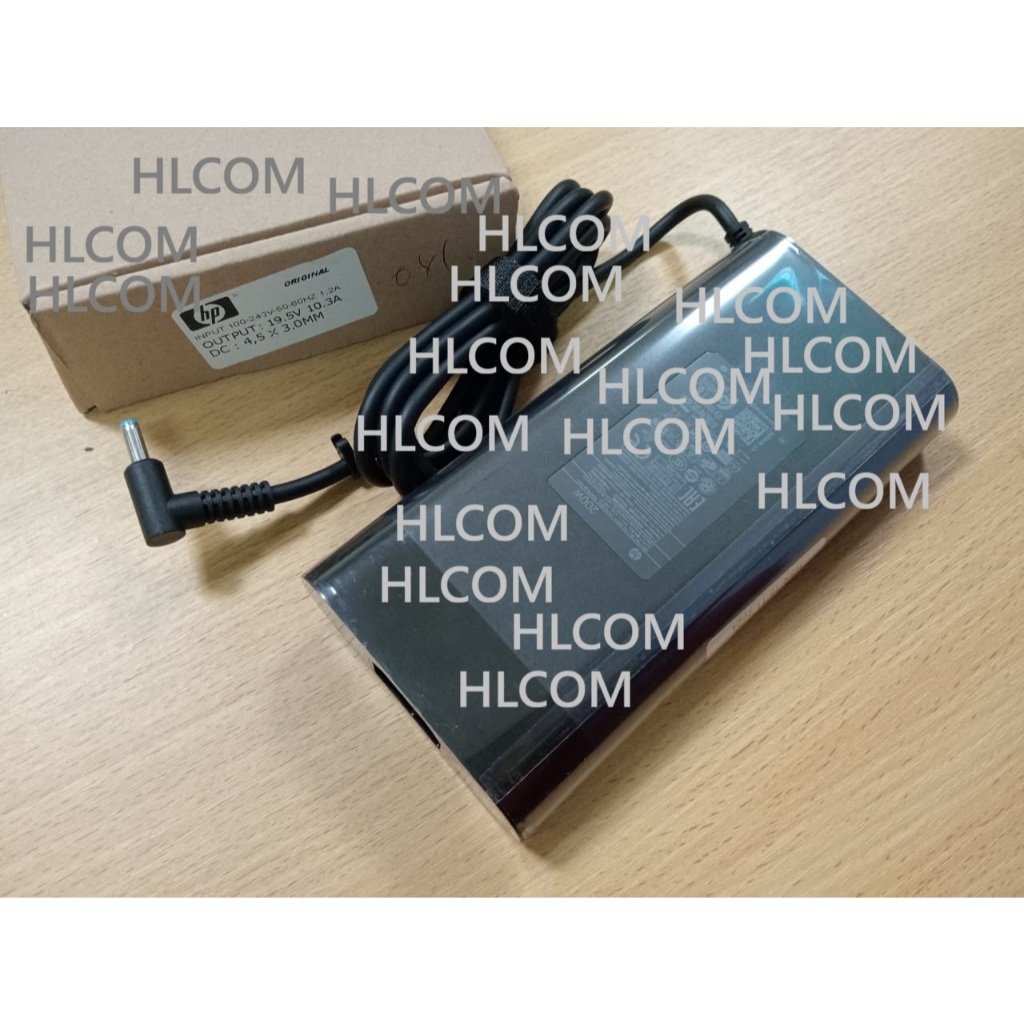 ORIGINAL Charger Adaptor HP Pavilion Gaming 17 15 16 Series - 19.5V - 10.3A 200W