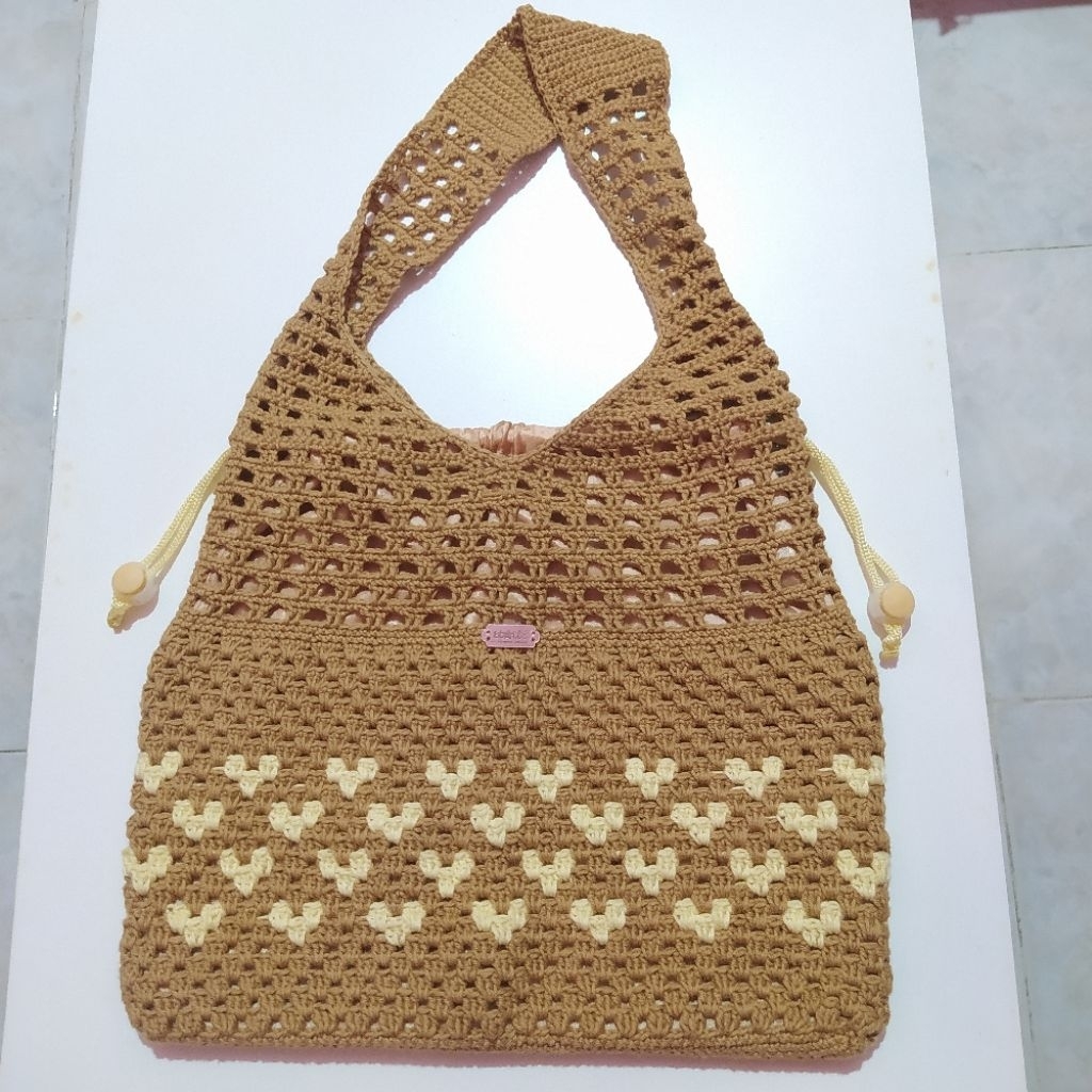 [ETOILE] Tas Rajut Korea Handmade bahan 100% Katun