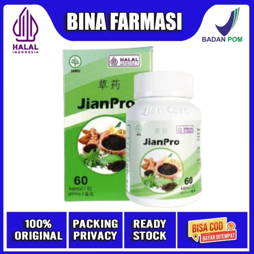 Jiancare Jianpro Herbal Obat Asam Urat Rematik
