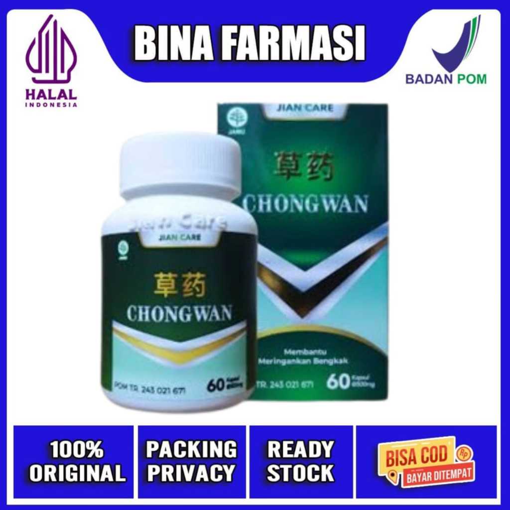 JIANCARE CHONGWAN | Herbal BPOM Atasi Hernia / Turun Berok Varikokel - Testis Bengkak
