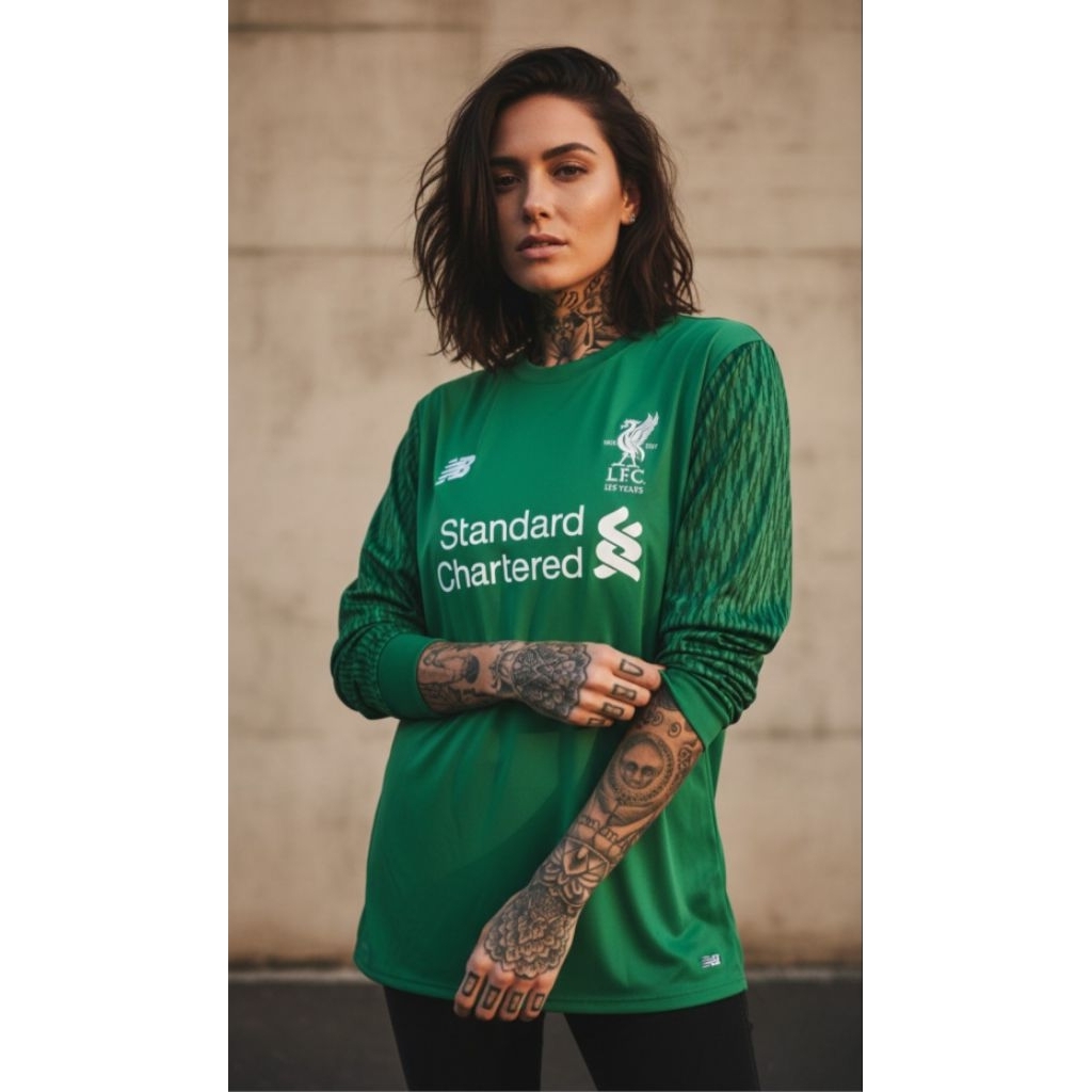Jersey original liverpool goalkeeper 2017 XL