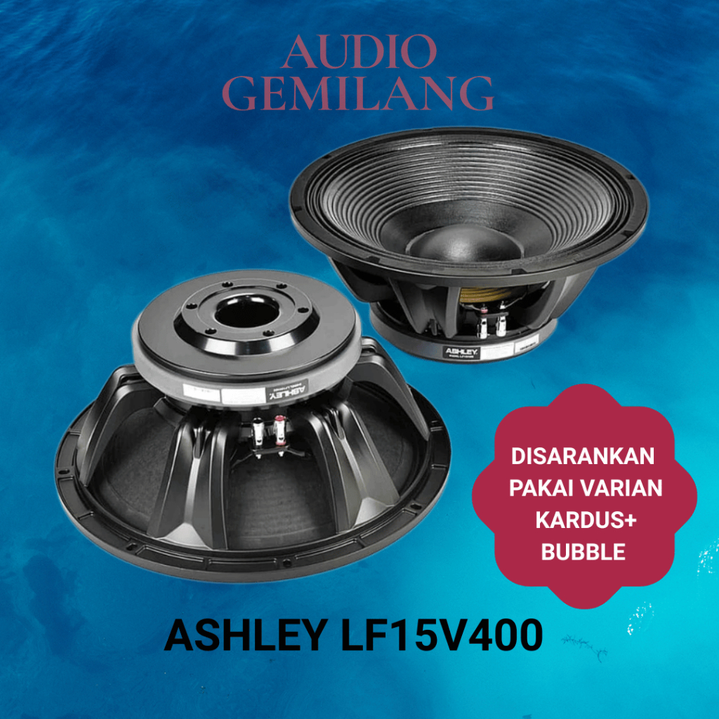 SPEAKER ASHLEY LF15V400 LF15 V400 15V 400 ORIGINAL 15 INCH