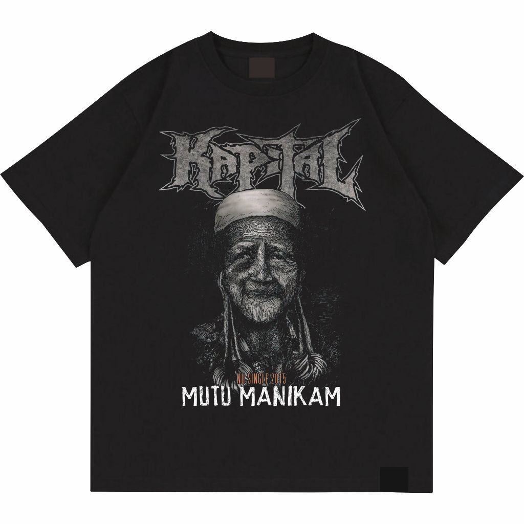 Kaos Band Kapital Mutu Manikam - Hitam