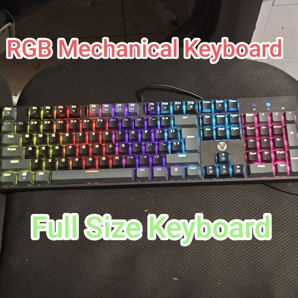 Keyboard RGB Mechanical - Fantech ATOM MK886 (Full Size) [Bekas]
