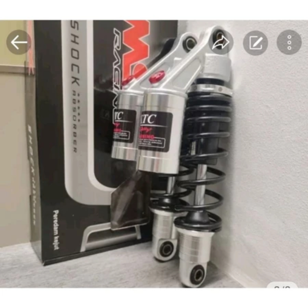 SHOCK TABUNG JUPITER Z/VEGA R/FIZR/SEPASANG 280MM /TABUNG KTC