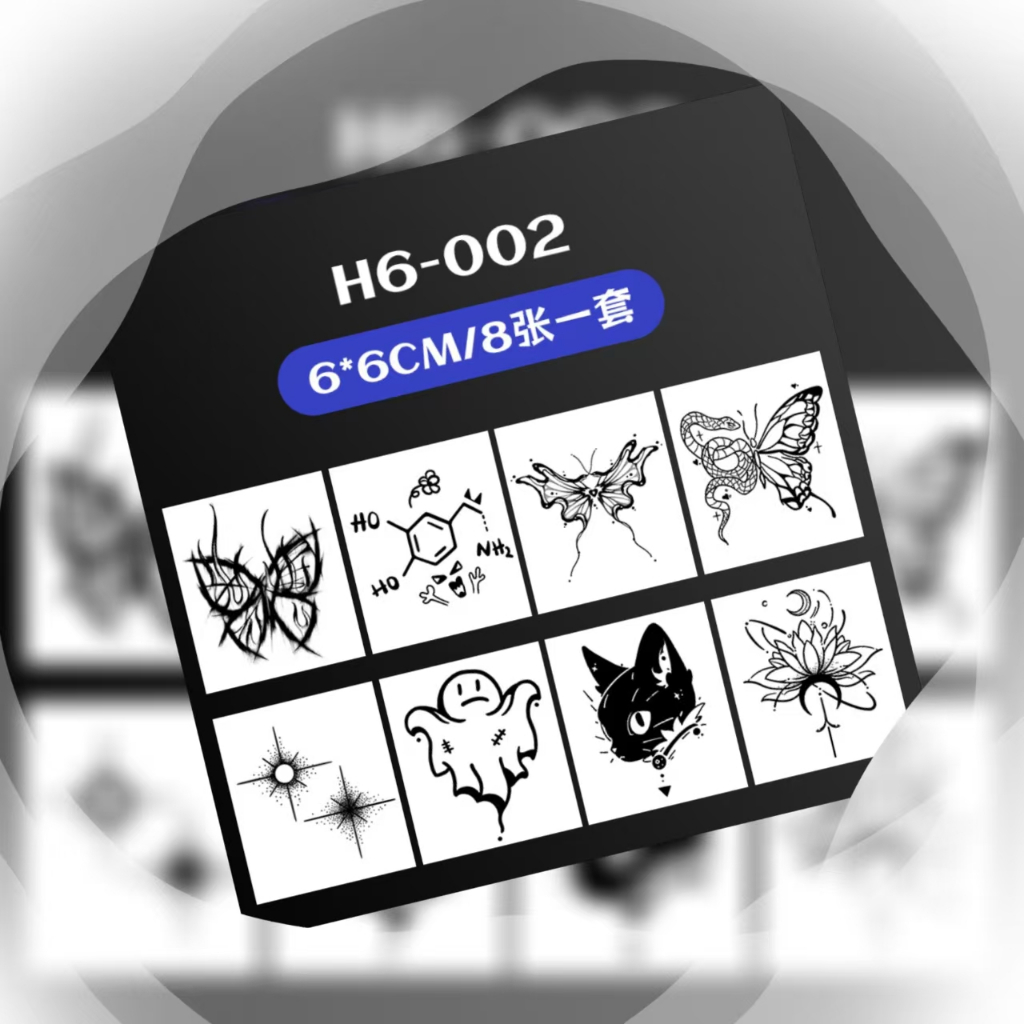 Tato Mini 8 Gambar Tato Sementara