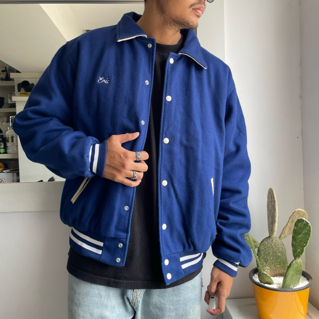 Vintage 1980’s Pepsi Rennoc Wool Varsity Jacket