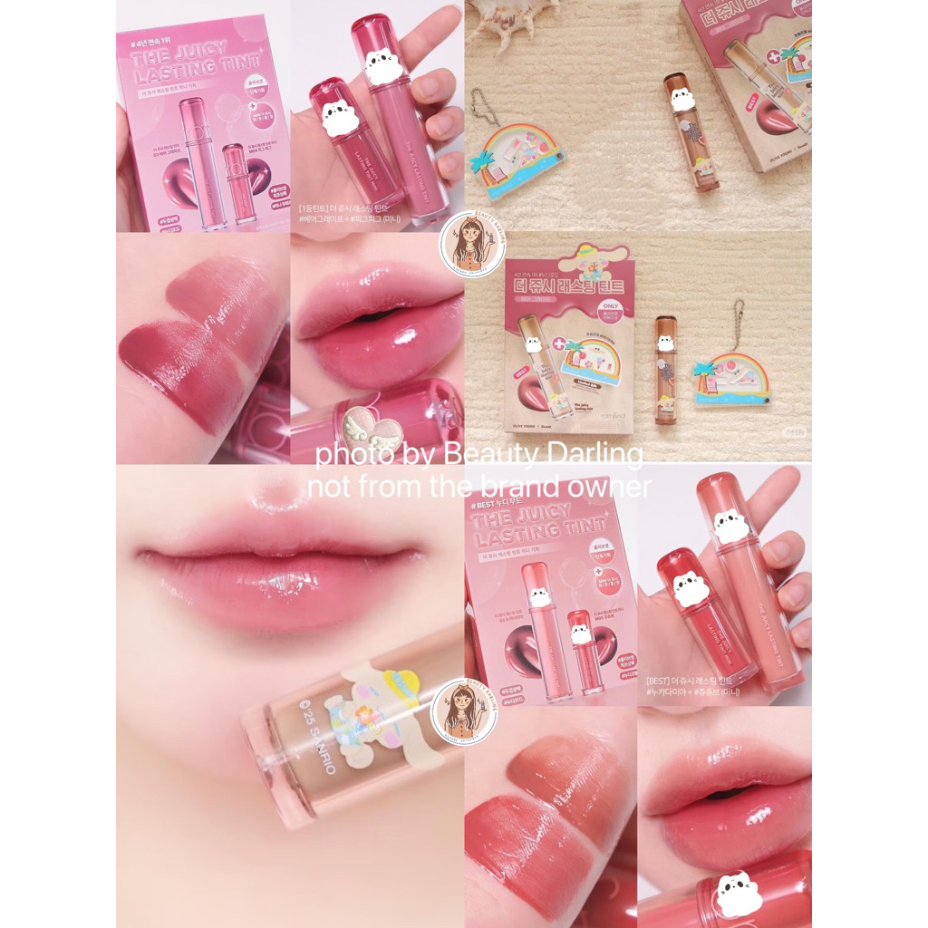 READY SPECIAL SET JUICY LASTING TINT x TANNING SANRIO | SET MINI TINT | SET SANRIO