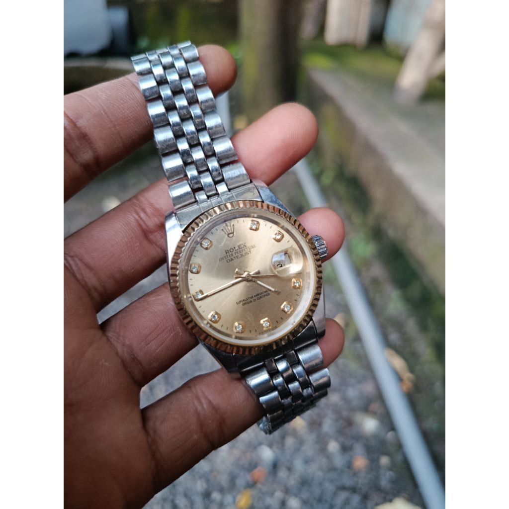 BAHAN Jam tangan pria ROLEX SWISS (KW) manual winding Watches