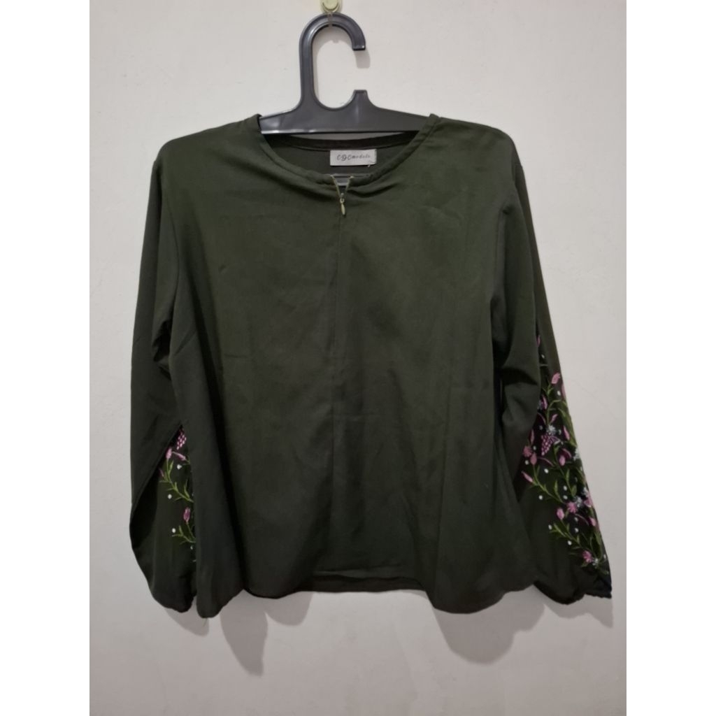 Blouse CDCmodels motif bunga