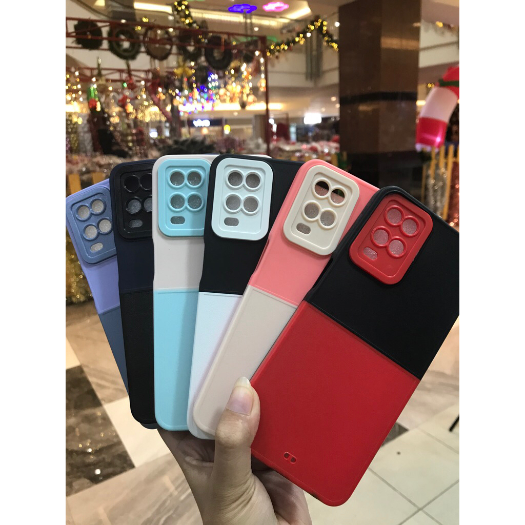 Hard case 2 Warna pelindung Camera Oppo A54