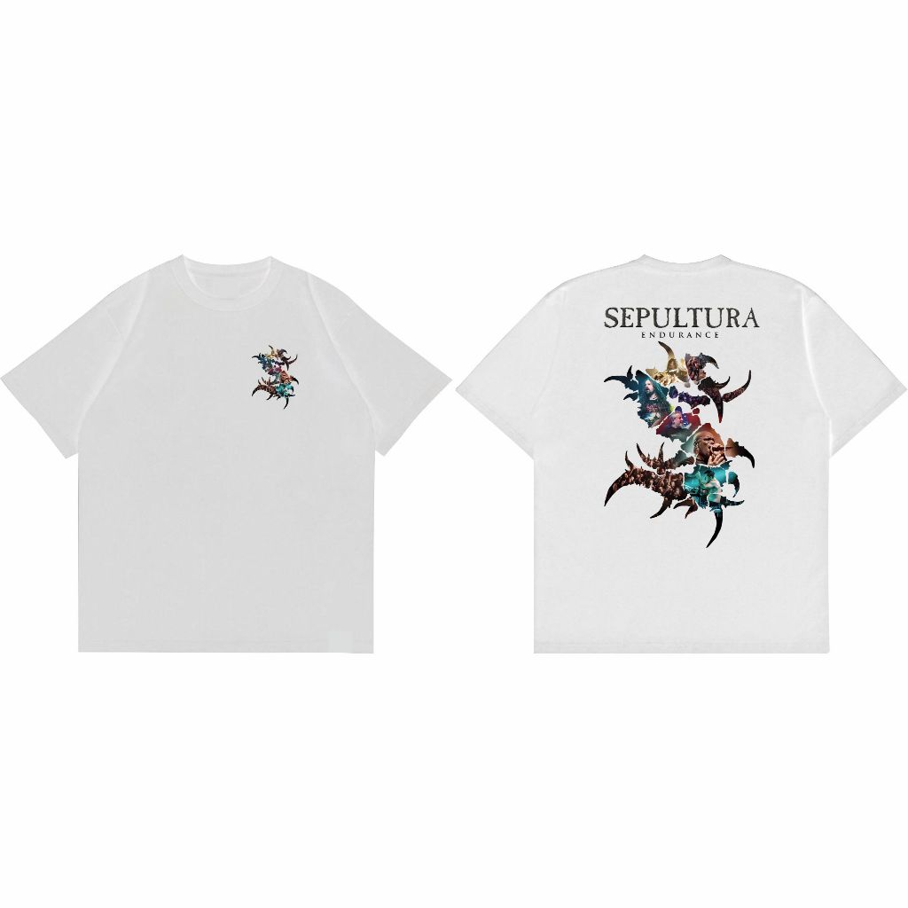 Kaos Band Sepultura - Endurance / Tshirt Musik Rock Metal