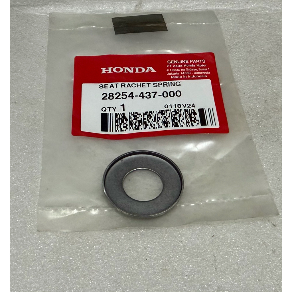 Ring Dudukan Ratchet Per Selahan CBStreetFire GL Tiger MegaPro SupraGTR Ori AHM 28254437000