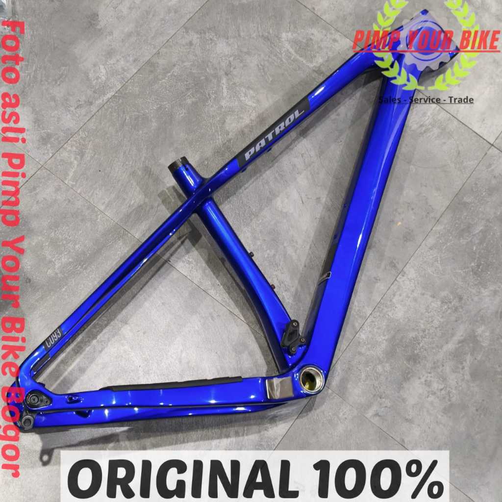 Frame Patrol C093 29 size M Carbon Imperial Blue not cxc syncline 29er