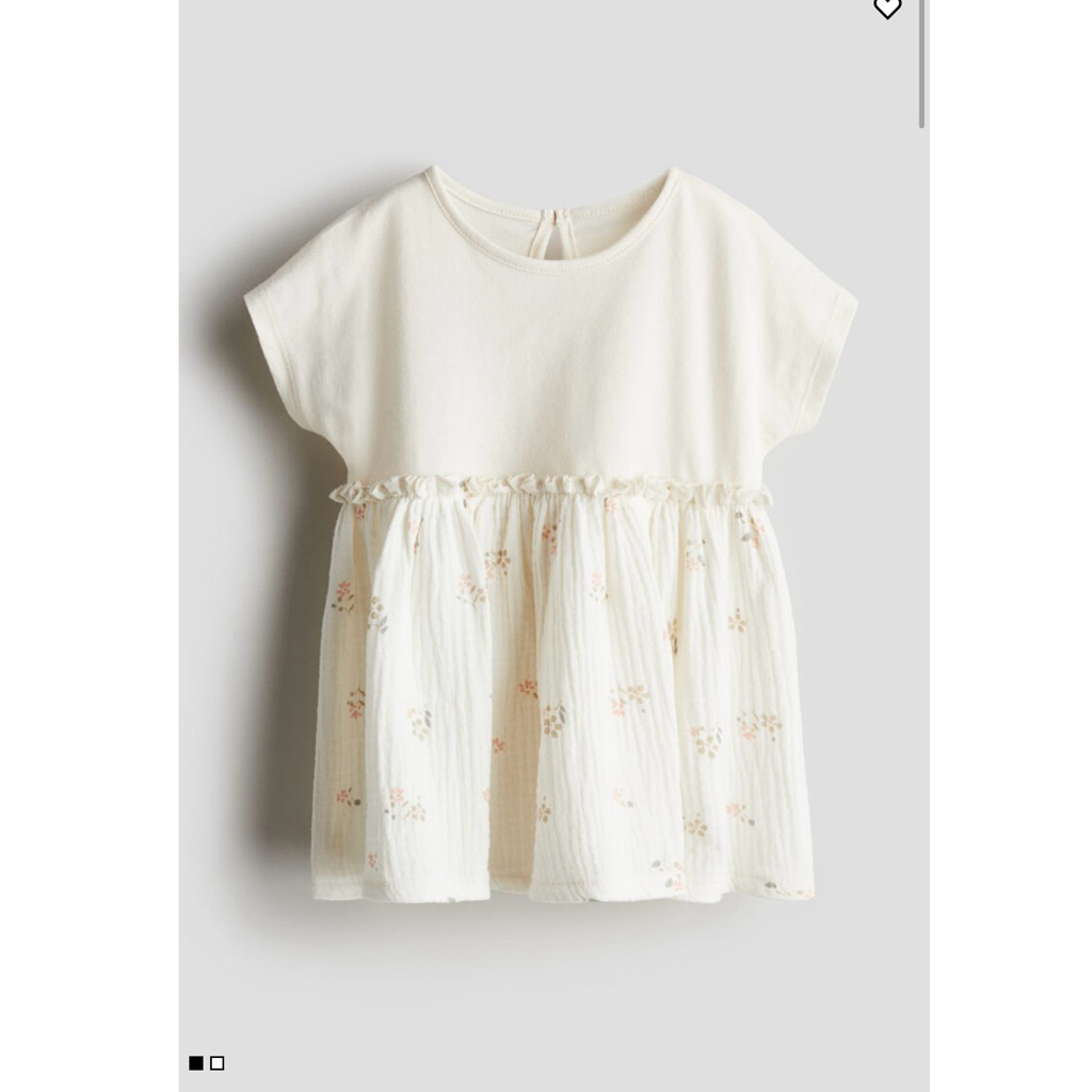 New Dress bayi by HnM size 1,5-2y