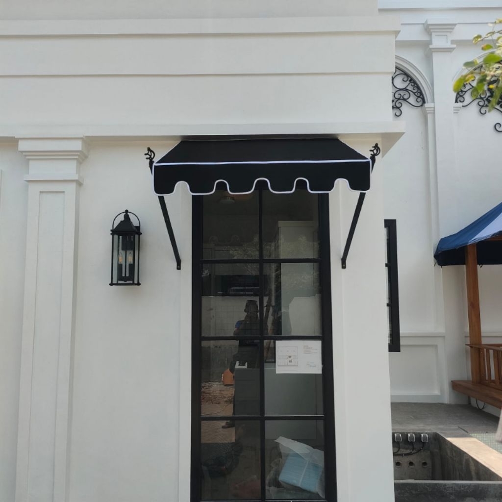 jual kain kanopi plus pasang plus rangka terima beres surpey gratis kerumah anda bisa ganti kain aja