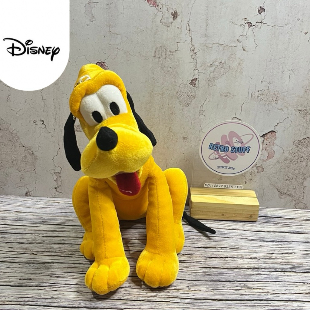 Boneka Disney Pluto 26 Cm Original Disney