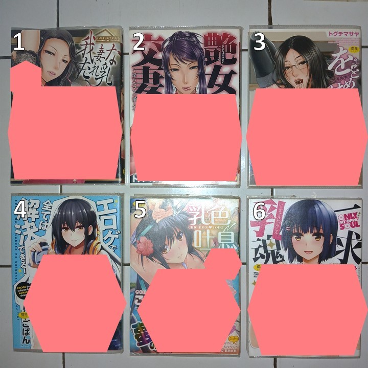 manga doujinshi Dojin toguchi masaya & Goban 200 Halaman ori komik jepang