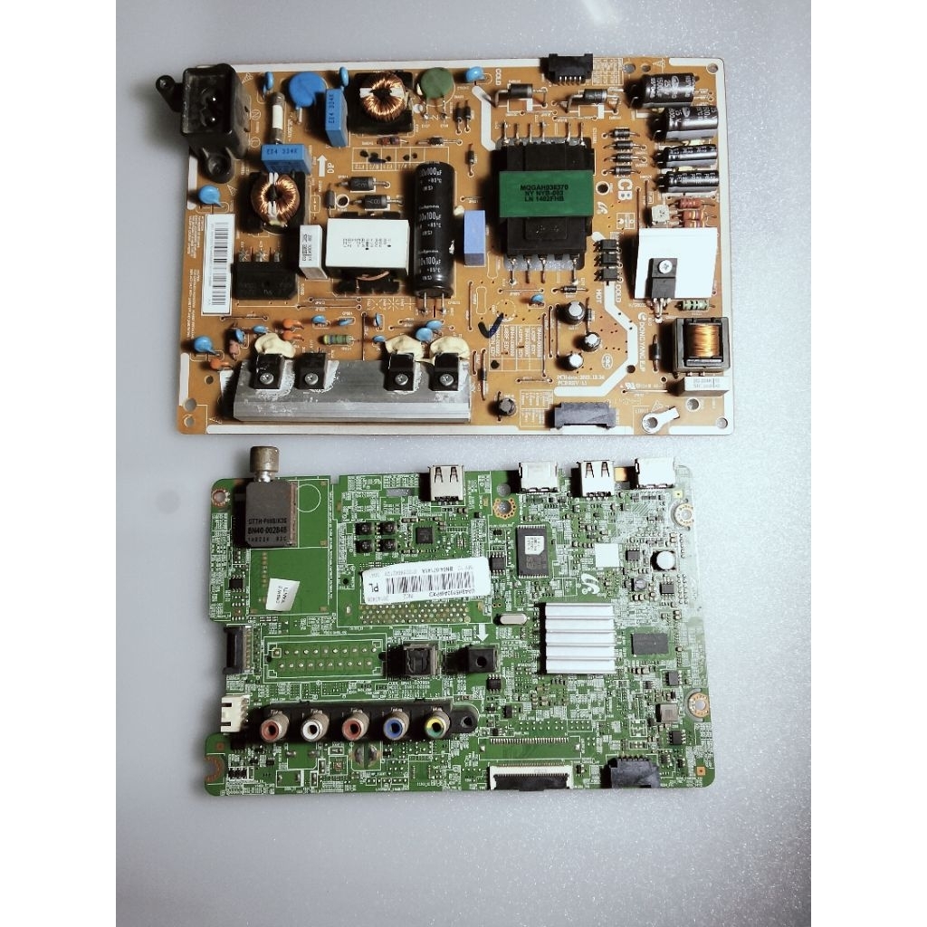 SATU SET - MB PSU MAINBOARD POWER SUPPLY TV SAMSUNG UA48H5100AW UA48H5100AR UA40H5100 48H5100 40H510