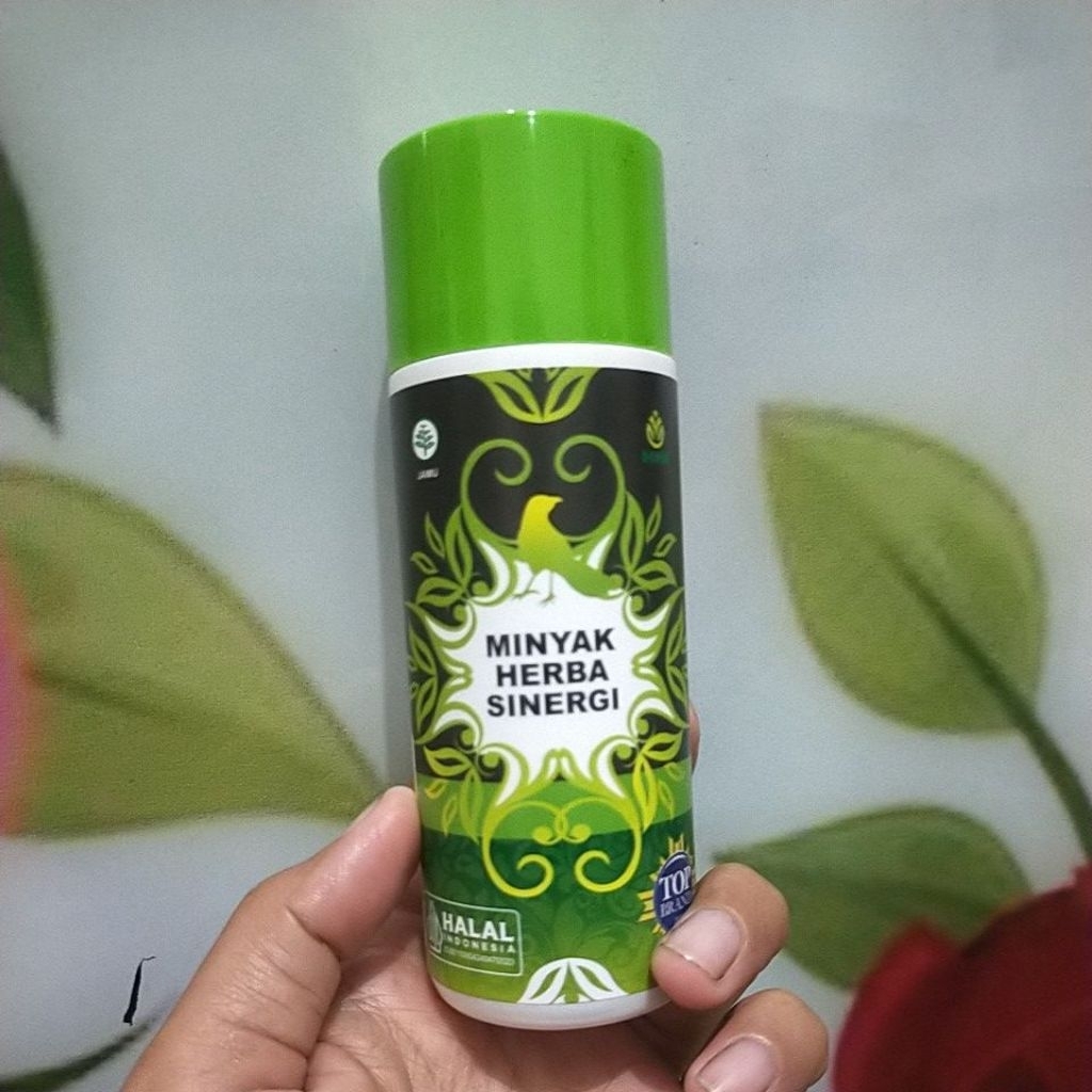Minyak Herba Sinergi HNI HPAI isi 100ml Hijau - Minyak But But herbal alami original 100% obat gatal