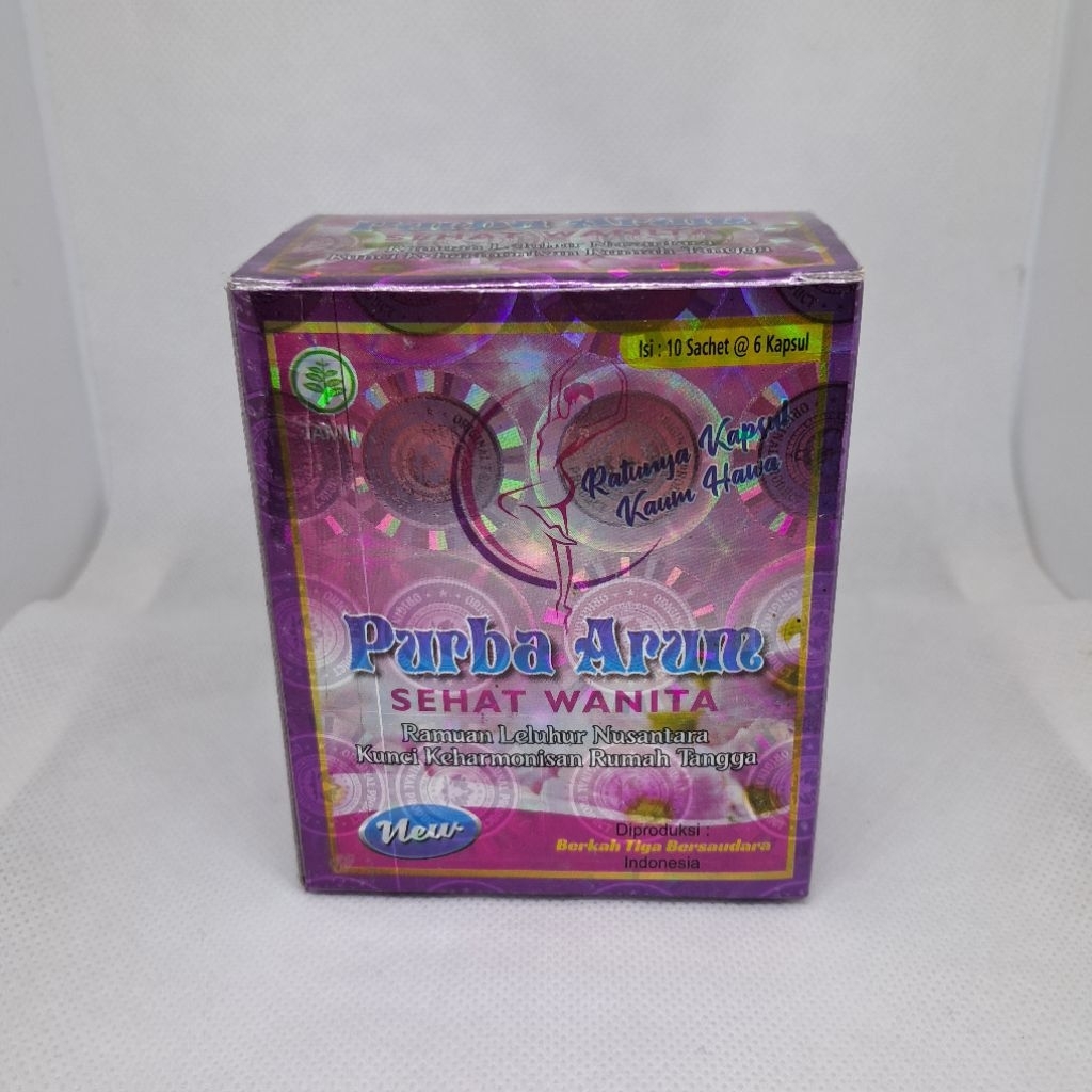 PURBA ARUM KAPSUL AURA KEWANITAAN 100%Original