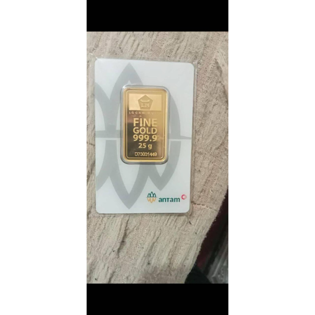 Logam Mulia 25gr certieye