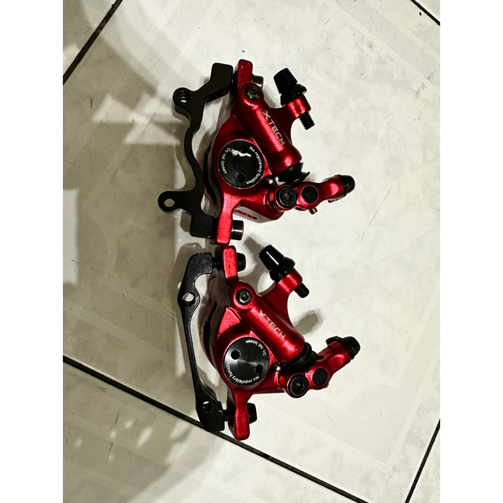 Kaliper Rem Hidrolik ZOOM Xtech HB100 untuk sepeda SEPASANG