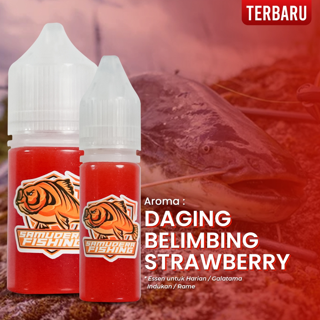 Samudera Fishing Essen Lele Daging Strawberry
