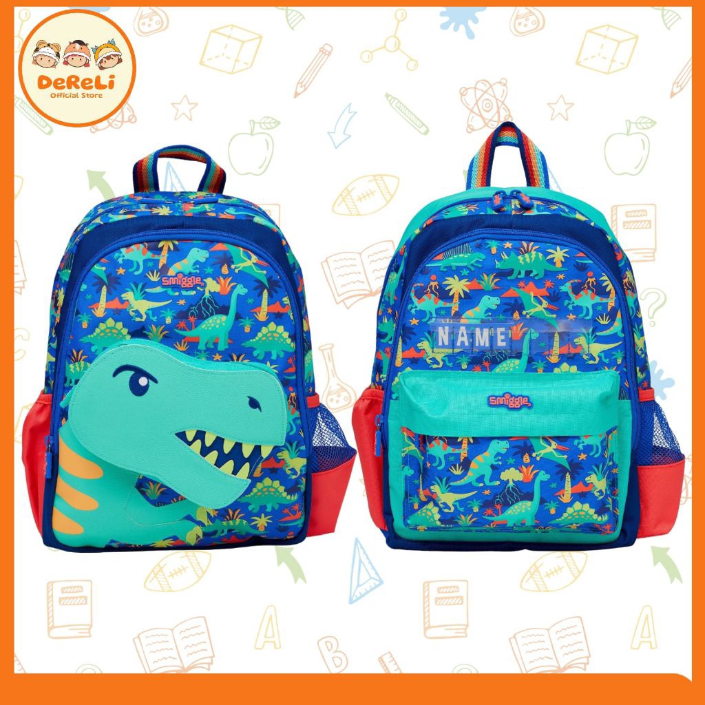 (Dinosaurus) Dereli Official Store - SMGL - SMIG - SGLE - SMIGGX - SMUG - Tas Ransel Bag Backpack - 
