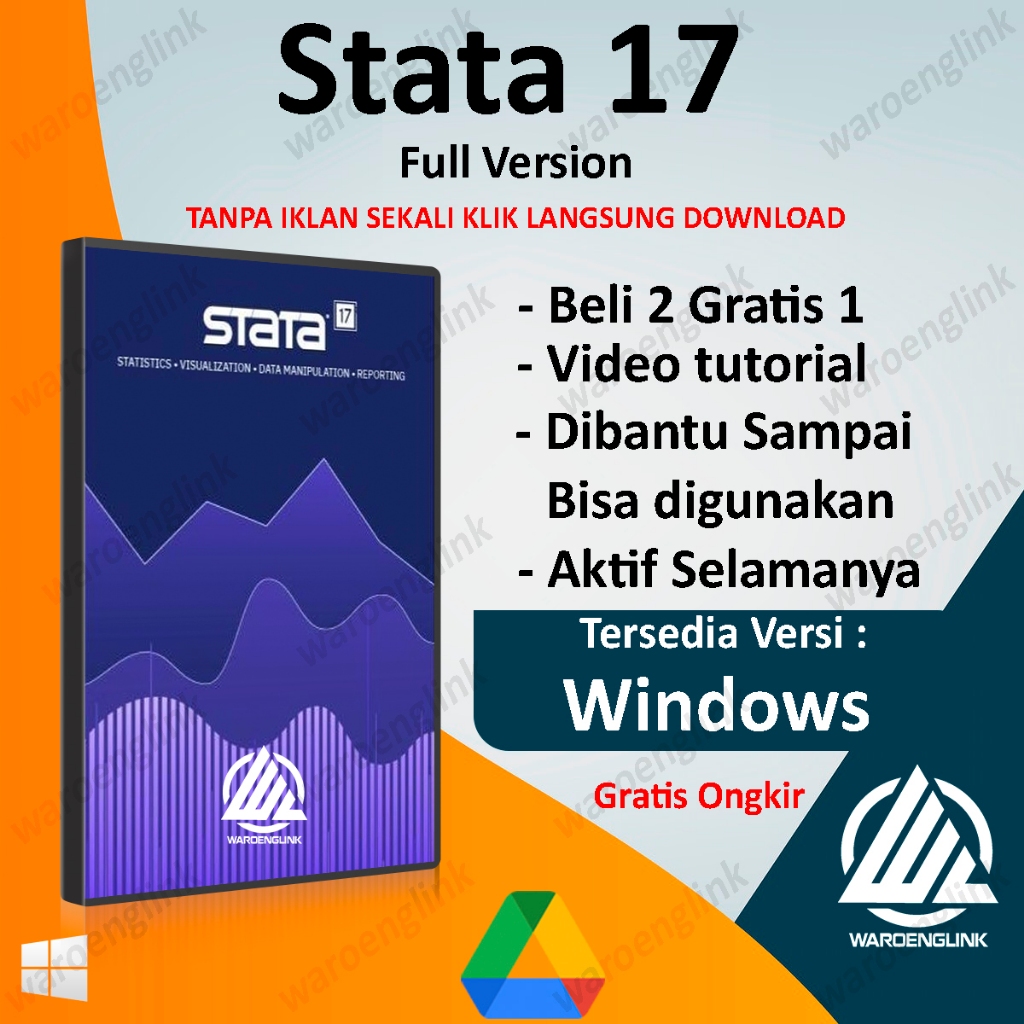 Stata 17 Statanow 17 Stata Full Version | Windows | Full Version