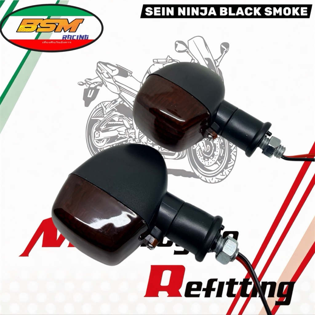 BSM Motoparts Lampu sein LED sepeda motor Ninja R Ninja RR Ninja SS