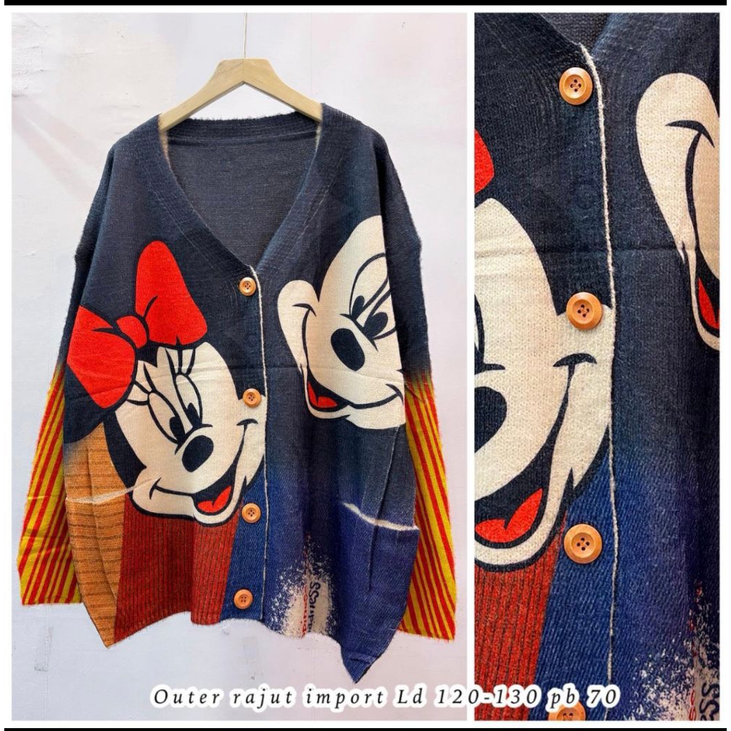 Real pic ORIGINAL dan TERMURAH Cardigan Rajut PREMIUM Butik / Cardi Jumbo Rajut PREMIUM Bangkok / Ou