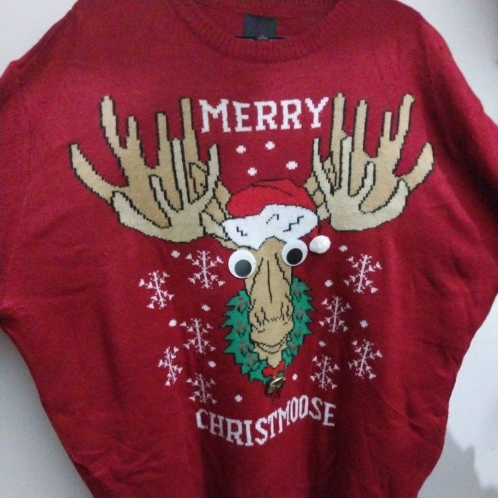sweater HM Baju Rajut Natal christmas