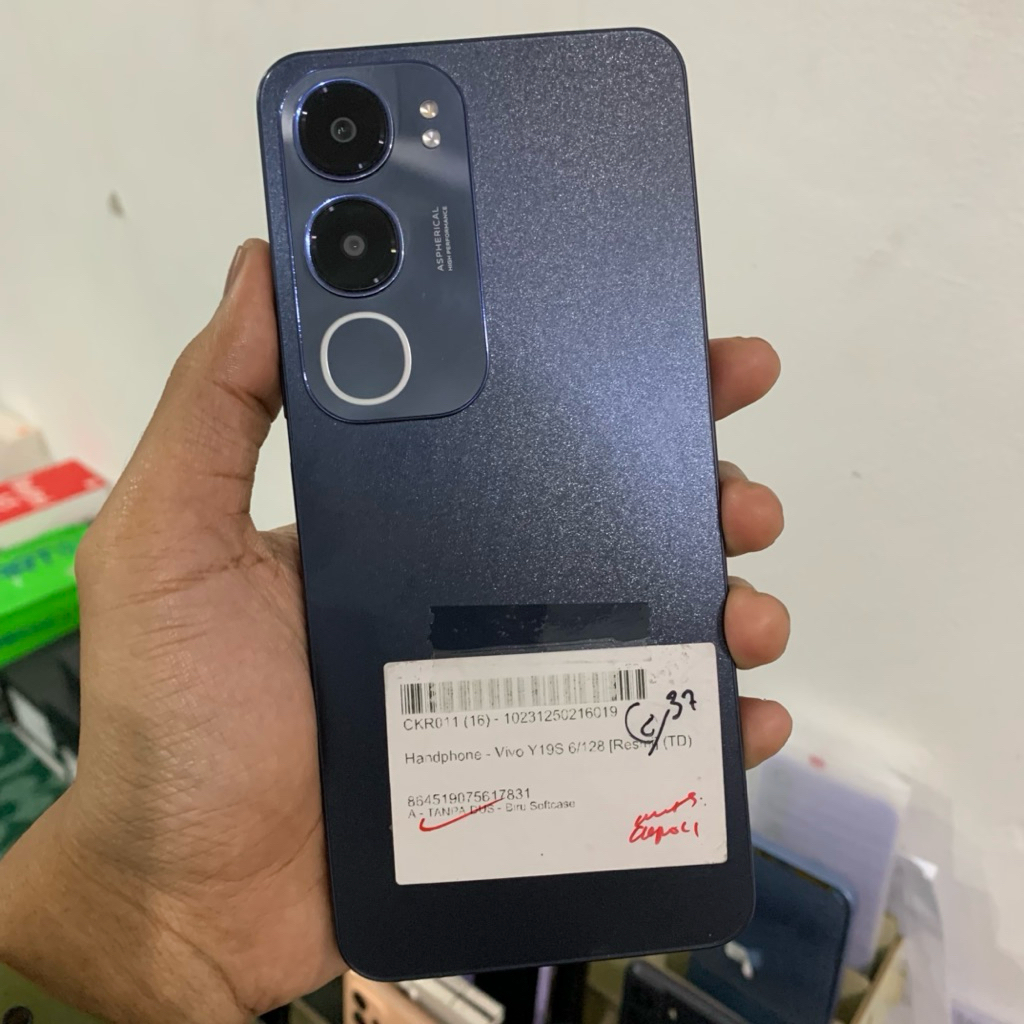 VIVO Y19S 6/128 NORMAL ORIGINAL | HP SECOND MURAH BERGARANSI